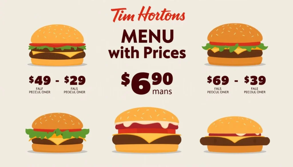 Tim Hortons menu with prices — Tim Hortons Menu With Prices: What Each Item Actually Costs