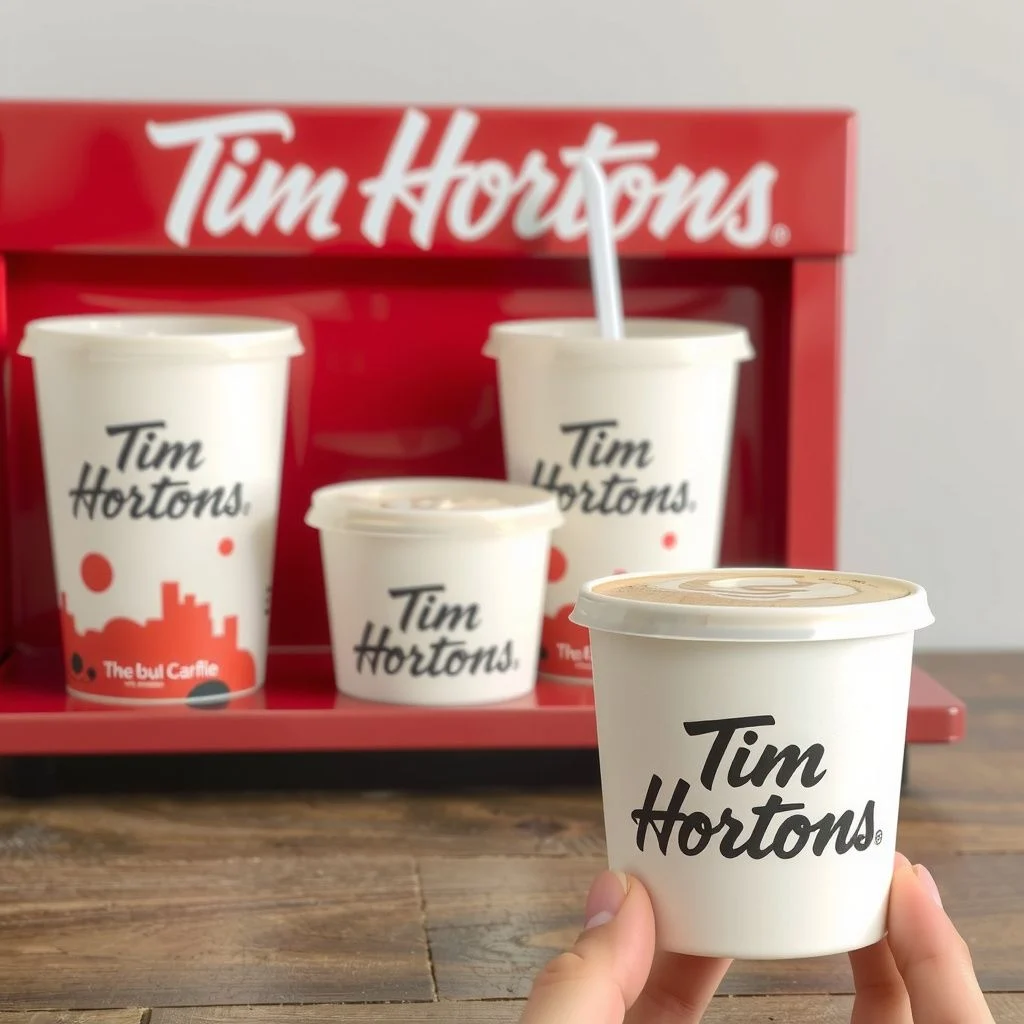tim hortons illustration