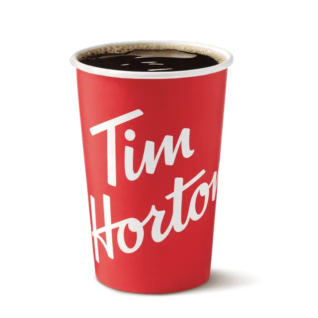Tim Hortons menu